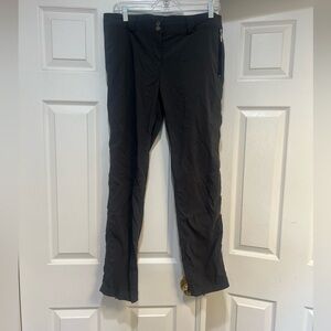 Anatomie Gray Ankle Zip Travel Pants Stretch Pockets Outdoor Women’s Large